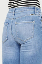 Load image into Gallery viewer, Kancan Distressed Cat&#39;s Whiskers Button Fly Jeans | Blue Jeans
