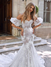 Load image into Gallery viewer, Mermaid Wedding Dress-Lace Sweetheart Bridal Gown | Wedding Dresses
