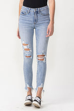 Load image into Gallery viewer, Lovervet Full Size Lauren Distressed High Rise Skinny Jeans | Blue Jeans
