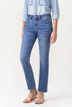 Load image into Gallery viewer, Lovervet Full Size Maggie Midrise Slim Ankle Straight Jeans | Blue Jeans
