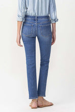 Load image into Gallery viewer, Lovervet Full Size Maggie Midrise Slim Ankle Straight Jeans | Blue Jeans
