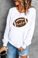 Load image into Gallery viewer, Womens Sweatshirt-MAMA Graphic Drop Shoulder Sweatshirt
