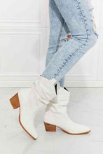 Load image into Gallery viewer, Womens Boots-MMShoes Better in Texas Scrunch Cowboy Boots in White | Shoes &amp; Bags/Boots
