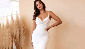 Mermaid Bridal Gown | Simple Spaghetti Straps Wedding Dress Broke Girl Philanthropy