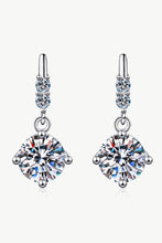 Load image into Gallery viewer, Moissanite Earrings-Moissanite Drop Earrings | moissanite earrings
