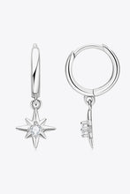 Load image into Gallery viewer, Moissanite Earrings-Moissanite Star Drop Earrings | moissanite earrings
