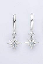 Load image into Gallery viewer, Moissanite Earrings-Moissanite Star Drop Earrings | moissanite earrings

