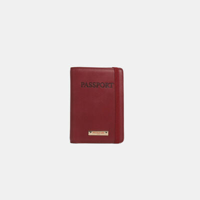 Fashion Accessory-Nicole Lee USA Solid Passport Wallet | accessories