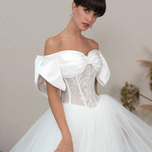 Load image into Gallery viewer, Lace Wedding Dress-Princess Beach Wedding Dress | Wedding Dresses
