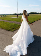 Load image into Gallery viewer, Princess Wedding Dress-One Shoulder A Line Beach Wedding Dress | Wedding Dresses
