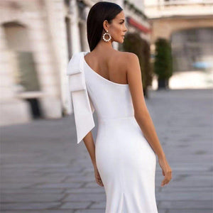 Beach Wedding Dress-One Shoulder Bridal Gown | Wedding Dresses