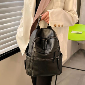 Womens Backpack-Casual PU Leather Backpack | Shoes & Bags/Handbags