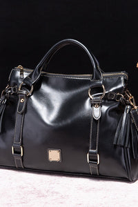 Womens Handbag-PU Leather Handbag with Tassels | Shoes & Bags/Handbags