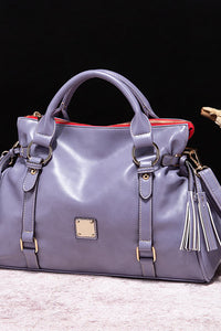 Womens Handbag-PU Leather Handbag with Tassels | Shoes & Bags/Handbags