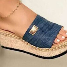 Load image into Gallery viewer, Womens Sandals-PU Leather Open Toe Sandals
