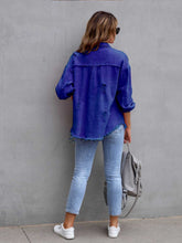 Load image into Gallery viewer, Womens Jacket-Pink Denim Jacket | Multi-Colors Denim Jacket | Denim Jacket
