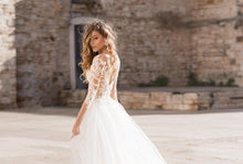 Load image into Gallery viewer, Lace Beach Wedding Dress-Detachable Train | Wedding Dresses
