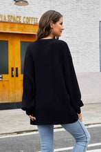 Load image into Gallery viewer, Womens Sweater-Round Neck  Long Sleeve Sweater
