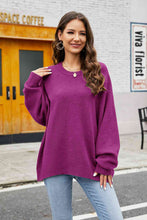 Load image into Gallery viewer, Womens Sweater-Round Neck  Long Sleeve Sweater
