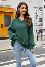 Load image into Gallery viewer, Womens Sweater-Round Neck  Long Sleeve Sweater
