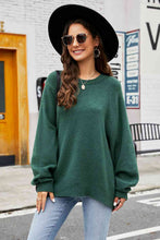 Load image into Gallery viewer, Womens Sweater-Round Neck  Long Sleeve Sweater
