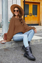 Load image into Gallery viewer, Womens Sweater-Round Neck  Long Sleeve Sweater
