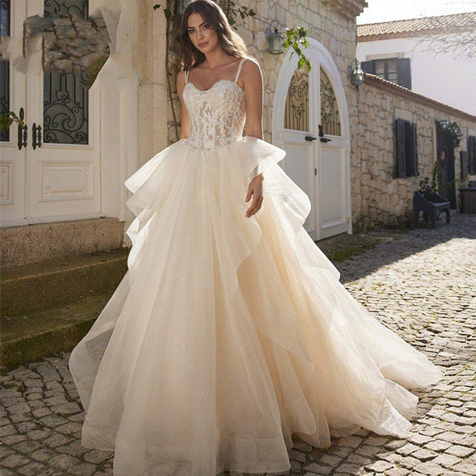 Sexy Wedding Dress-Sweetheart A Line Beach Wedding Dress | Wedding & Bridal Party Dresses