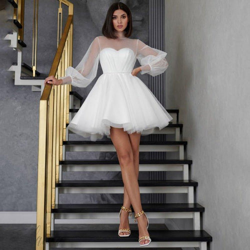 Short Bridal Dress