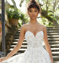 Load image into Gallery viewer, Lace Wedding Dress-Strapless A Line Bridal Gown | Wedding Dresses
