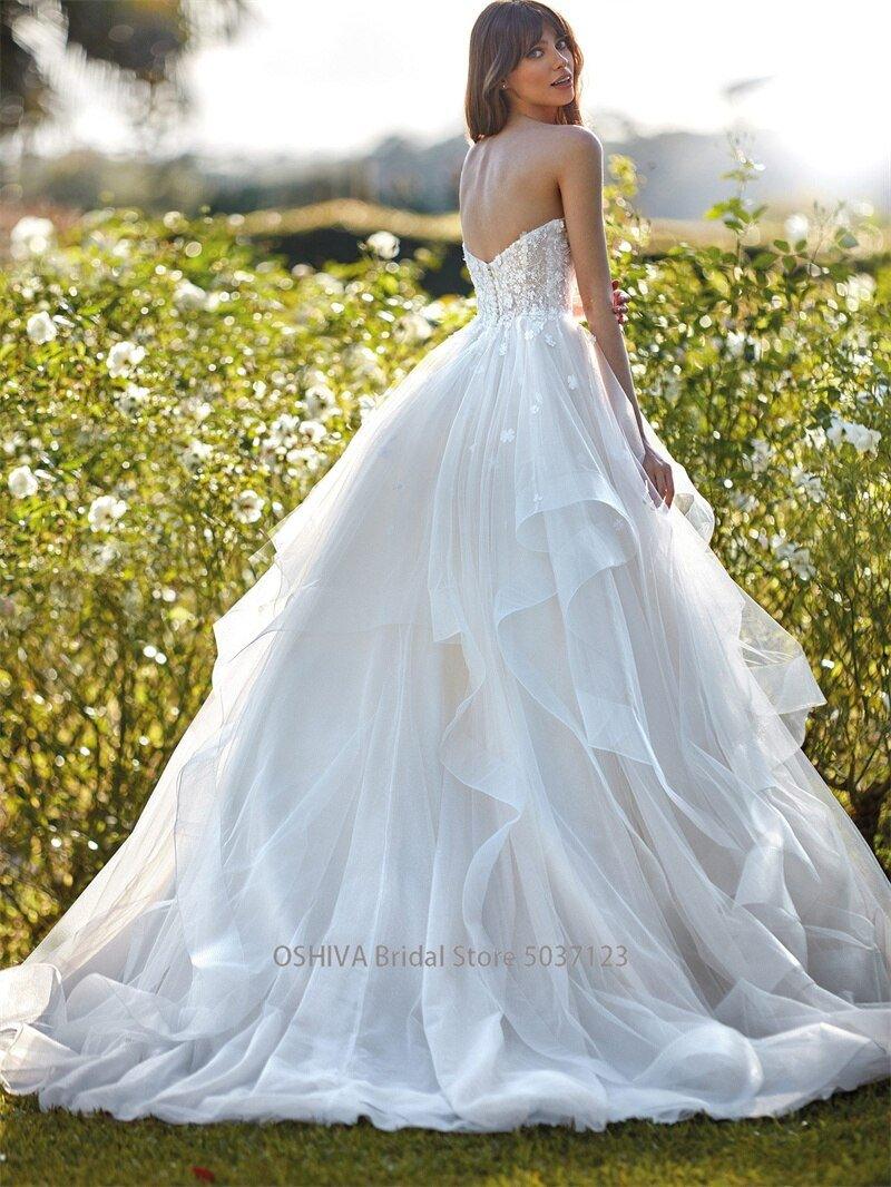 Beach Wedding Dress-Sweetheart A-Line Lace Wedding Dress | Wedding Dresses