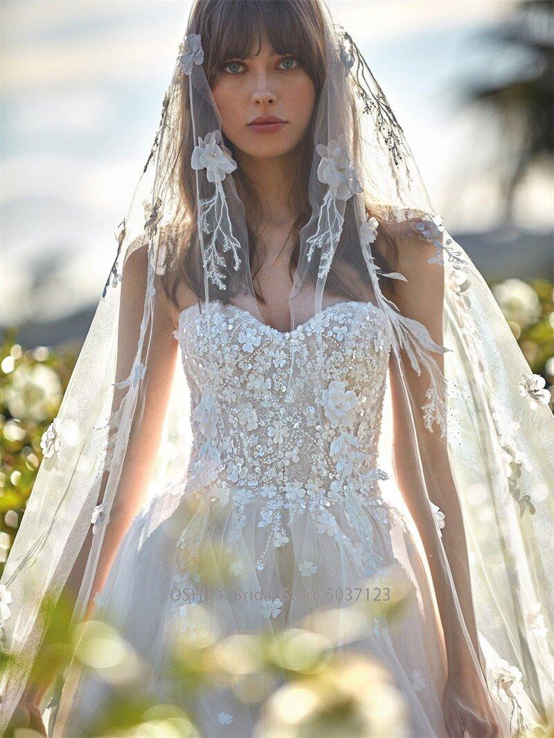 Beach Wedding Dress-Sweetheart A-Line Lace Wedding Dress | Wedding Dresses