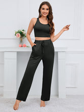 Load image into Gallery viewer, Womens Pants Set-Tank, Cardigan, and Pants Set
