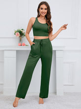 Load image into Gallery viewer, Womens Pants Set-Tank, Cardigan, and Pants Set
