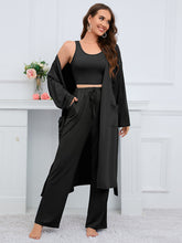 Load image into Gallery viewer, Womens Pants Set-Tank, Cardigan, and Pants Set
