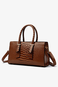 Womens Handbag-Textured PU Leather Handbag | Shoes & Bags/Handbags