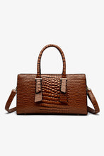 Load image into Gallery viewer, Womens Handbag-Textured PU Leather Handbag | Shoes &amp; Bags/Handbags
