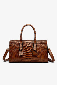 Womens Handbag-Textured PU Leather Handbag | Shoes & Bags/Handbags