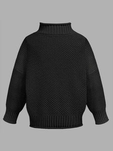 Womens Sweater-Turtleneck Long Sleeve Sweater | sweater