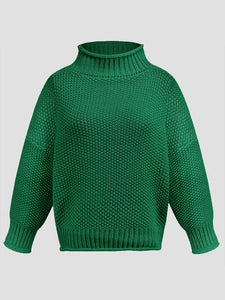 Womens Sweater-Turtleneck Long Sleeve Sweater | sweater