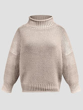 Load image into Gallery viewer, Womens Sweater-Turtleneck Long Sleeve Sweater | sweater
