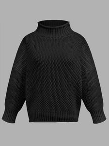 Womens Sweater-Turtleneck Long Sleeve Sweater | sweater