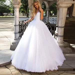 Ball Gown Wedding Dress | Vintage Exquisite Beading | Wedding Dresses