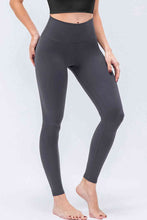 Load image into Gallery viewer, Womens Leggings-Wide Waistband Slim Fit Active Leggings
