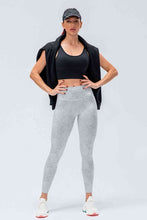 Load image into Gallery viewer, Womens Leggings-Wide Waistband Slim Fit Active Leggings
