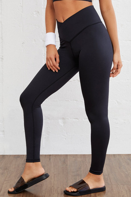 Womens Activewear-Wide Waistband Slim Fit Sports Pants | Activewear/Yoga Pants