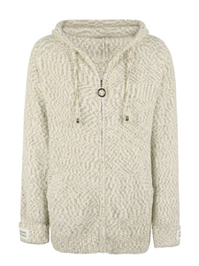 Womens Sweater-Zip-Up Hooded Sweater for Women