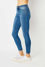 Load image into Gallery viewer, Judy Blue Full Size Cuffed Hem Skinny Jeans | Blue Jeans
