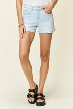 Load image into Gallery viewer, Judy Blue Full Size Contrast Stitching Denim Shorts with Pockets | Jean Shorts
